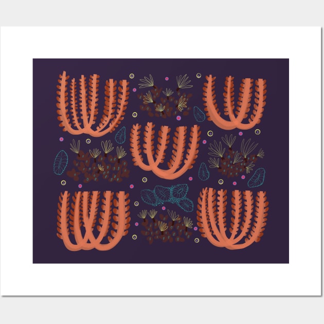 corals and plants in the sea Wall Art by Pacesyte
